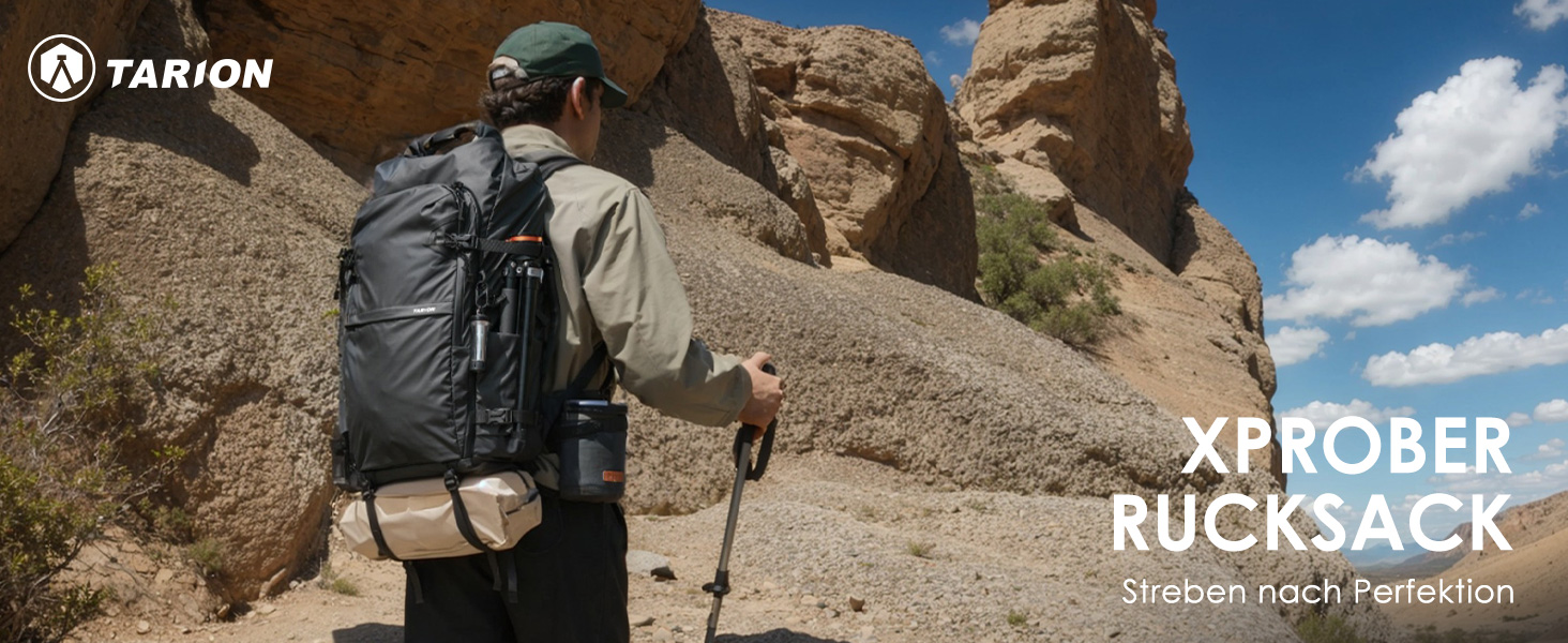 Рюкзак для фотоапарата TARION: водонепроникний, 35L, з відділенням для 16