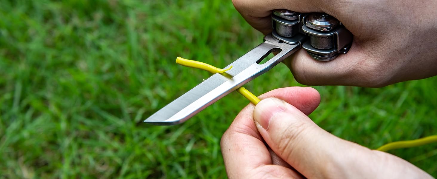 Мультитул преміум-класу 27-в-1: інструмент для кемпінгу, туризму та відпочинку на природі | З набором біт та зручною сумкою