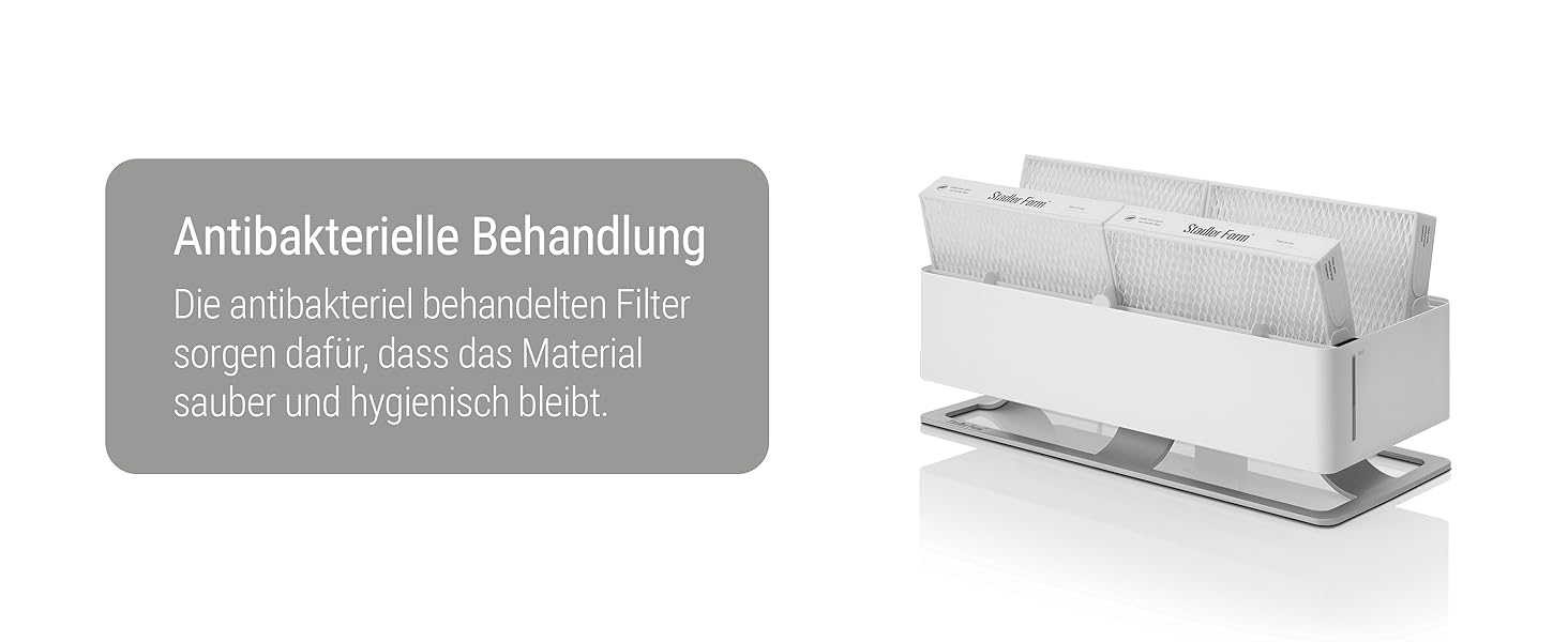 Фільтри для зволожувача повітря Stadler Form Oskar/Karl, антибактеріальні, набір 4 шт.