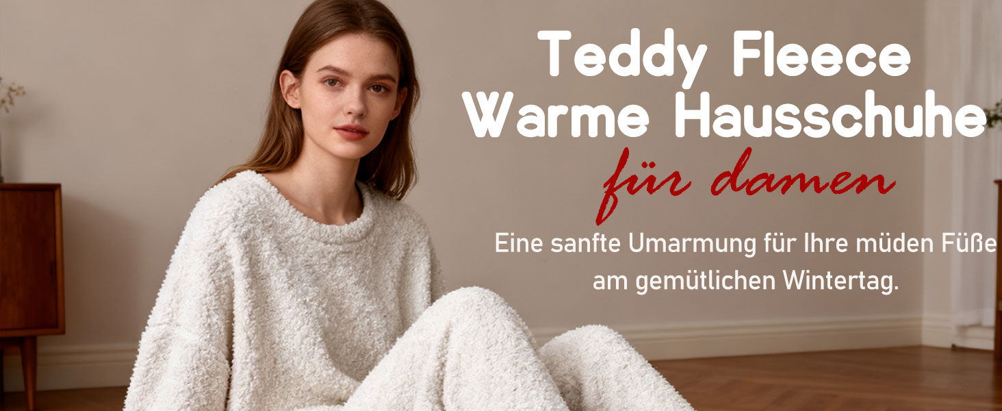 Тапочки жіночі зимові теплі з піною Memory Foam та антиковзною підошвою, 38/39 EU, білі