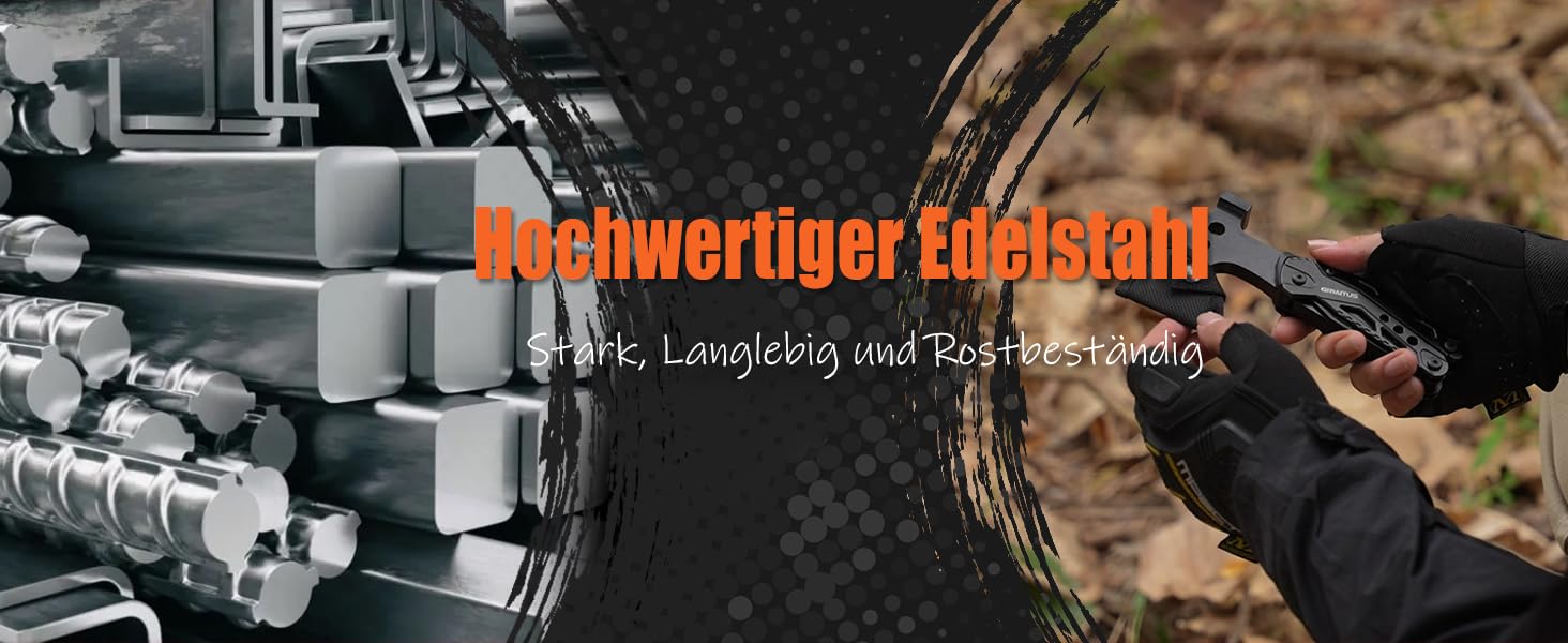 Мультитул 16в1 для чоловіків: набір для кемпінгу, виживання, подарунок на День батька. З сокирою, молотком, плоскогубцями, пилкою, викрутками, відкривачкою для пляшок та ін. Чорний колір