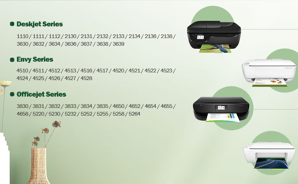 Комплект картриджів 302XL для принтерів HP OfficeJet 3830, 3831, 5220, 5230, DeskJet 3630, Envy 4520 (чорний та кольоровий)