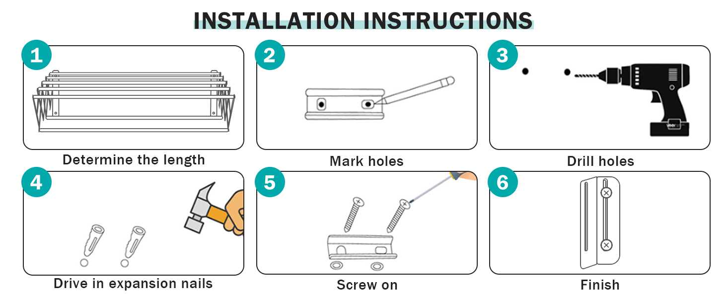 Настінна сушарка для білизни YOUDENOVA з 7 стійок, розсувна, для ванної кімнати, металевий тримач для рушників, срібна (42-80)x59x19 см