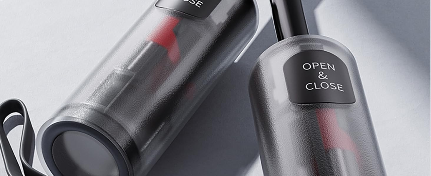 MidingChai Парасолька-зонт Штормостійка, велика, з захистом від УФ, автоматична, портативна, XXL для гольфу, подорожей та відпочинку, чорна (для чоловіків та жінок)