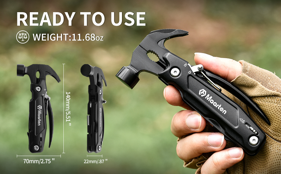 Мультитул 14 в 1 для чоловіків: набір інструментів для кемпінгу, подарунок на День народження, Різдво, Адвент-календар для чоловіків