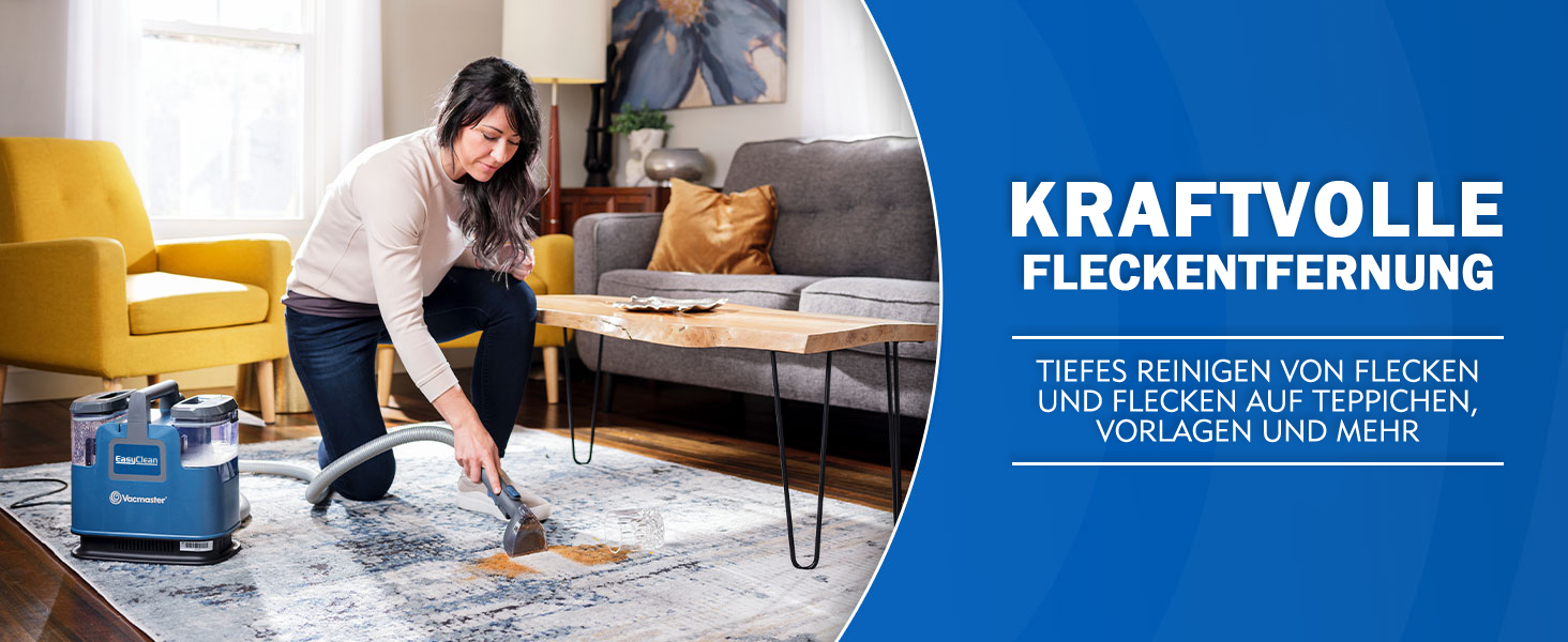 Вакум-пилосос Vacmaster 500W для чищення килимів, меблів та авто - 17kPa, SCB0501