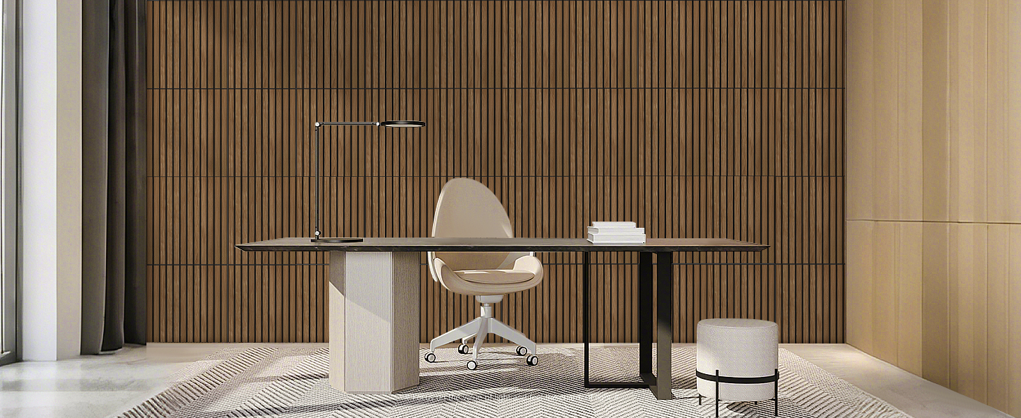 Акустичні настінні панелі NZQXJXZ з дерев'яним шпоном, самоклеючі шумоізоляційні панелі для дому, офісу та студії, 40 x 30 x 1 см, 12 шт.