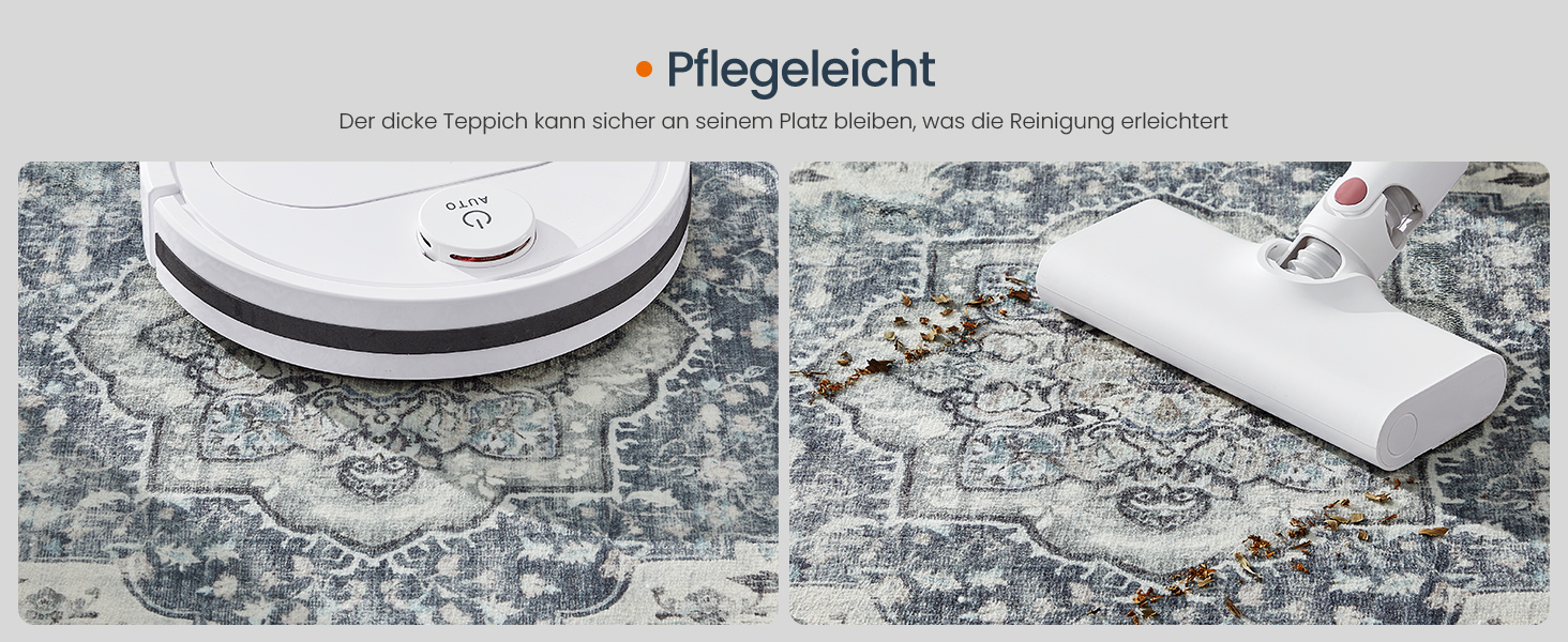 Килимок SONGMICS HOME Vintage, 120x170 см, для вітальні, спальні, кухні, передпокою, їдальні, антиковзаючий, миючий, сірий (TAR032G01)