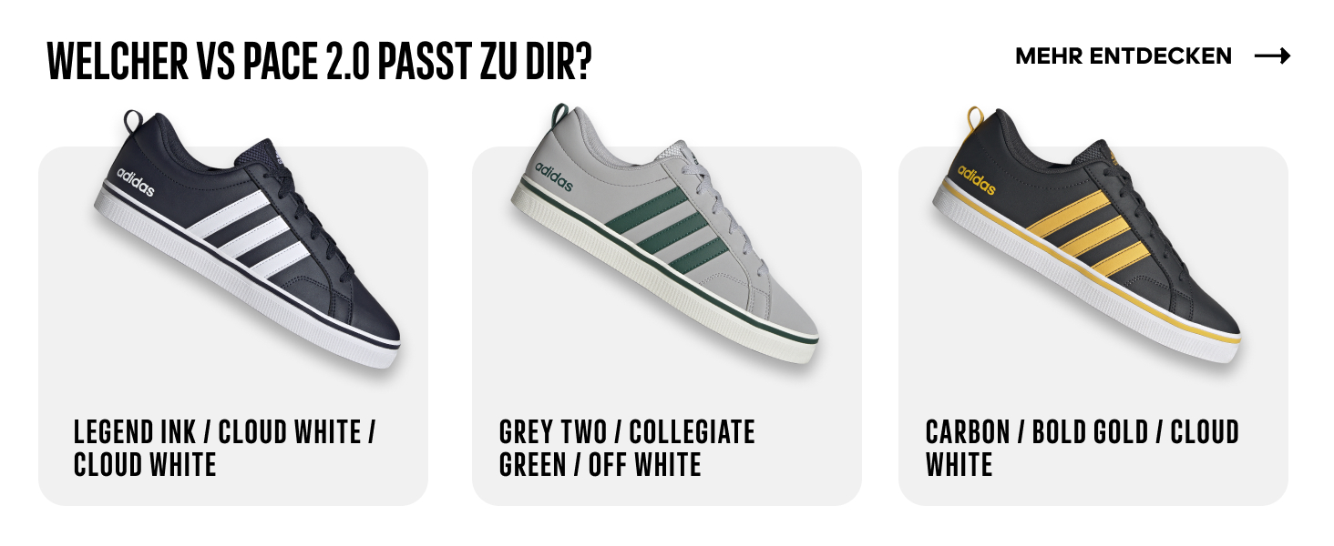 Кросівки Adidas VS Pace 2.0 для чоловіків, шкіряні, білі, артикул HP6006, розмір 42 EU