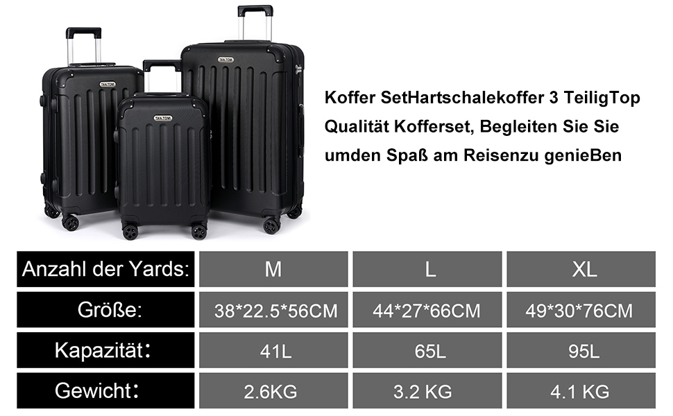 Чемодан ручної поклажі TANTOMI: жорсткий, з кодовим замком, телескопічною ручкою, темно-сірий, M