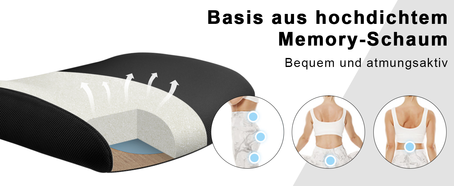 Ергономічне крісло для офісу з регульованою підголівником, крісло для робочого столу з широким сидінням, підтримкою попереку, офісне крісло 200 кг, сітчасте крісло, крісло для дому та офісу, комп'ютерне крісло EN 1335 (Чорний)