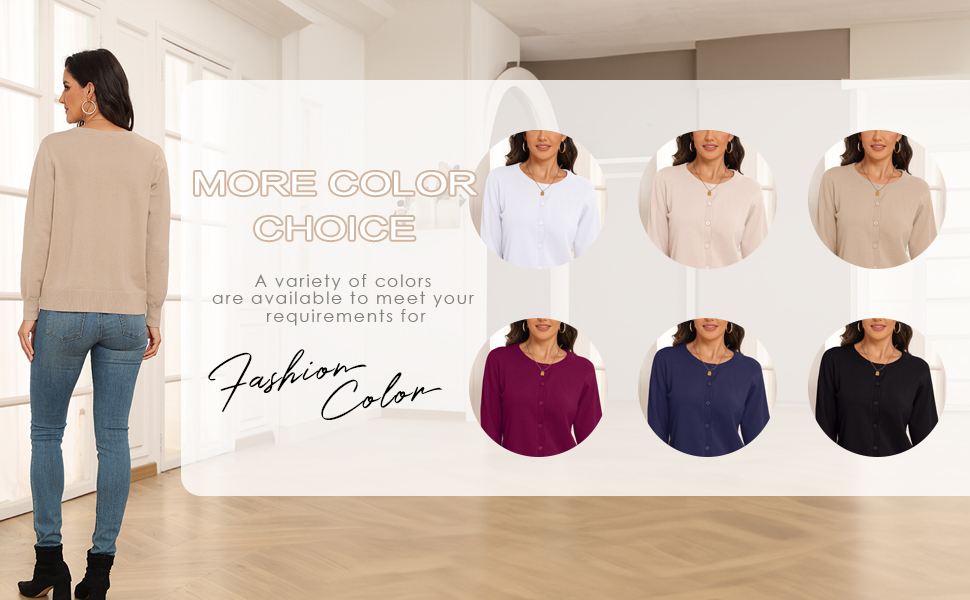 Кардиган PrinStory з в'язаного полотна з круглою горловиною, легкий, з кнопками (XL, білий)