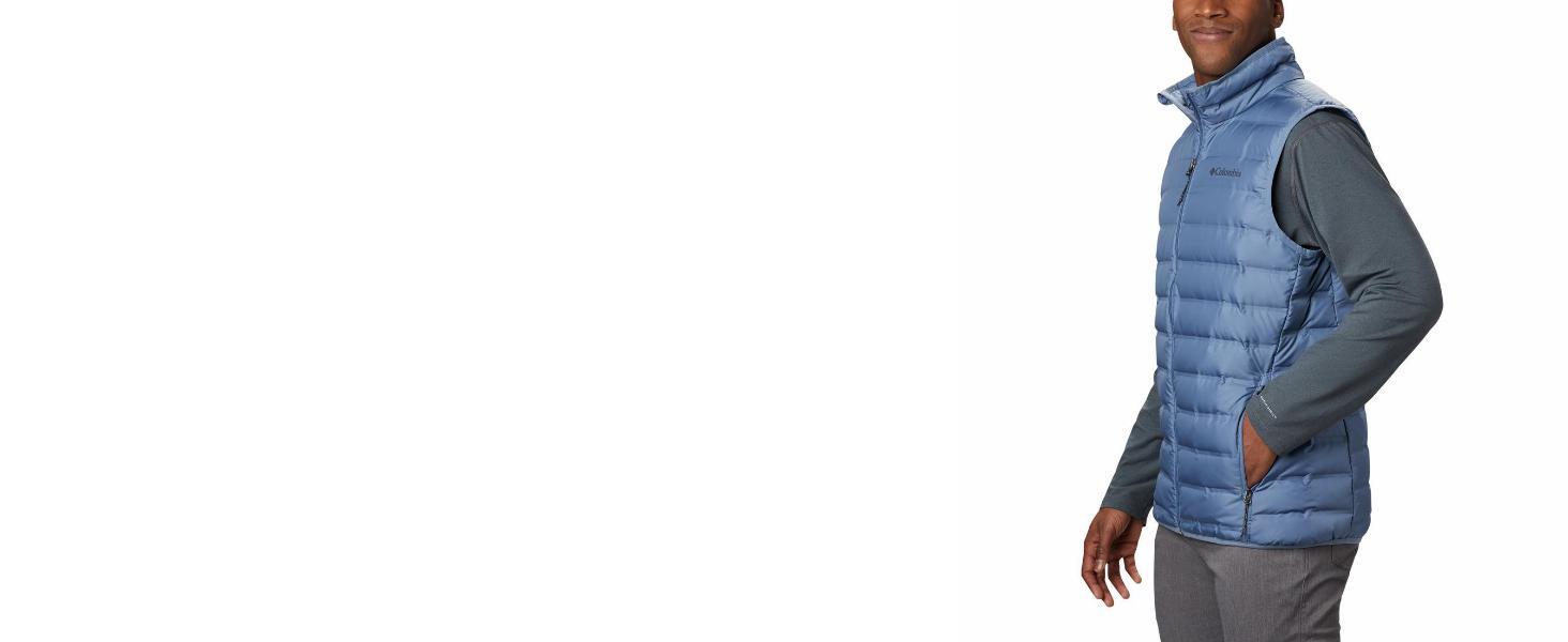 Жилет чоловічий Columbia Lake 22 Down, чорний, розмір M (1 шт.)