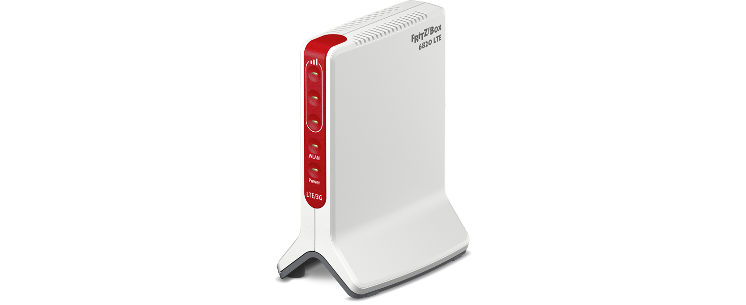 Роутер FRITZ!Box 6820 LTE International: LTE (4G/3G), Wi-Fi N 450 Мбіт/с, Gigabit LAN, для Австрії/Швейцарії