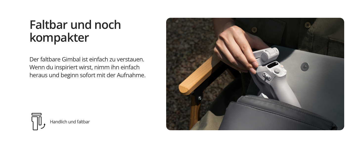 Стабілізатор DJI Osmo Mobile SE з підсвічуванням, 3-осьовий, для смартфонів, з ShotGuides та ActiveTrack 6.0, для зйомки Vlog