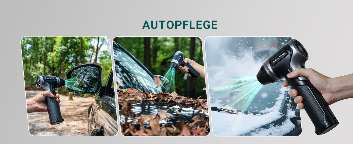 VANTRUE POWER Електричний повітряний пилосос-800G, бездротовий, акумуляторний, для чищення клавіатури, автомобіля, дому