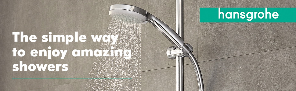 Душова лійка Hansgrohe Croma 100 з ручною насадкою, 4 режими струменя, діаметр 100 мм, антиналіт, хром, 28535000