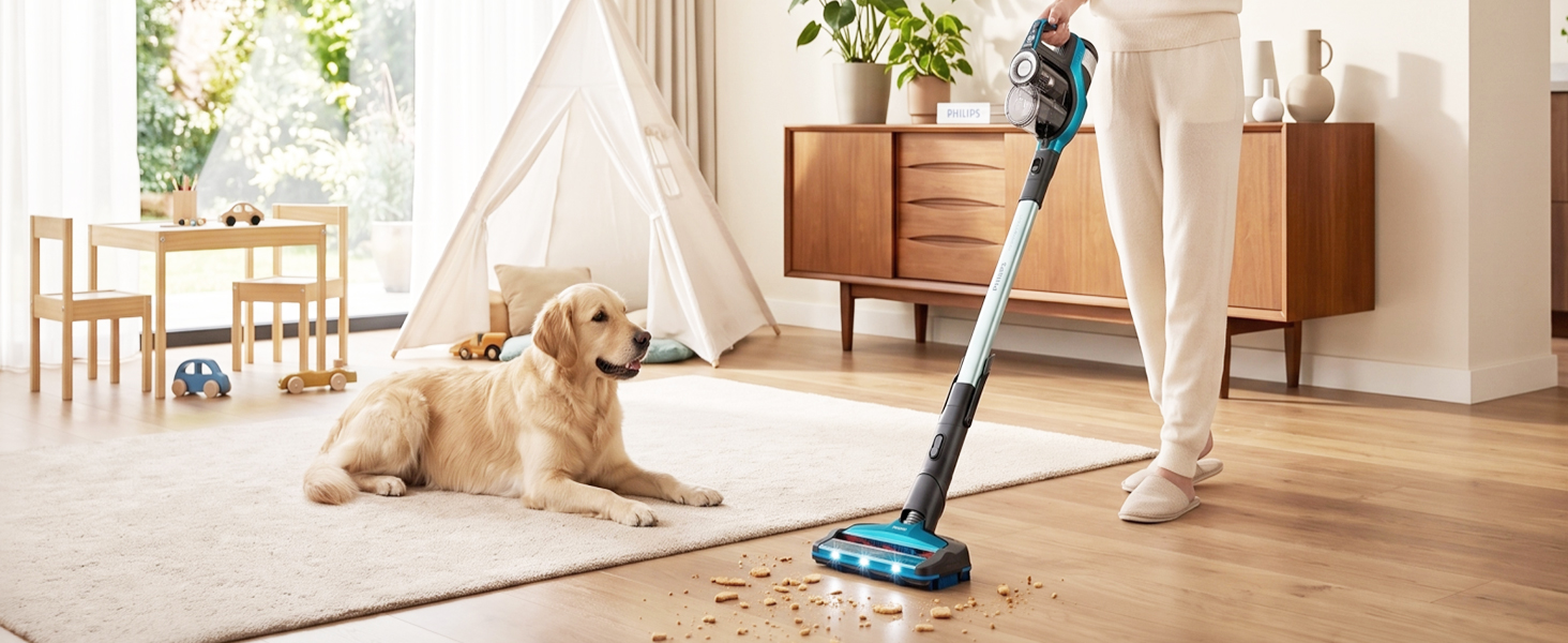 Набір фільтрів для акумуляторного пилососа Philips SpeedPro Max Aqua, 6 шт. (запасні фільтри для очищення повітря)