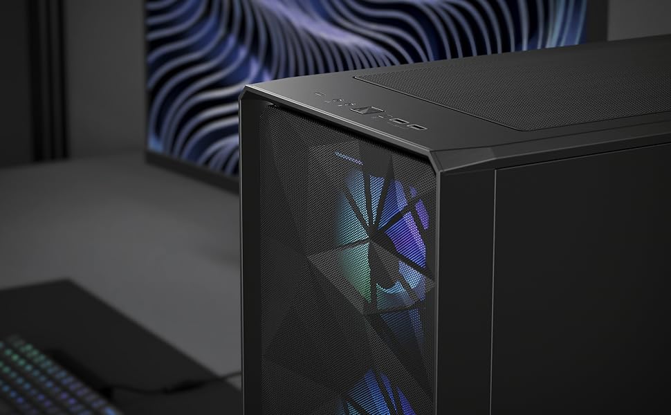 Корпус ПК Fractal Design Meshify 2 Lite White з прозорим склом, ATX Mid Tower