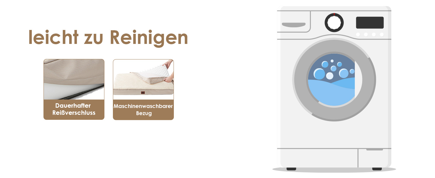 Ортопедичне ліжко для собак EHEYCIGA, малі породи, 76x51x9 см, з м'яким вкладишем, для переноски, Kamel