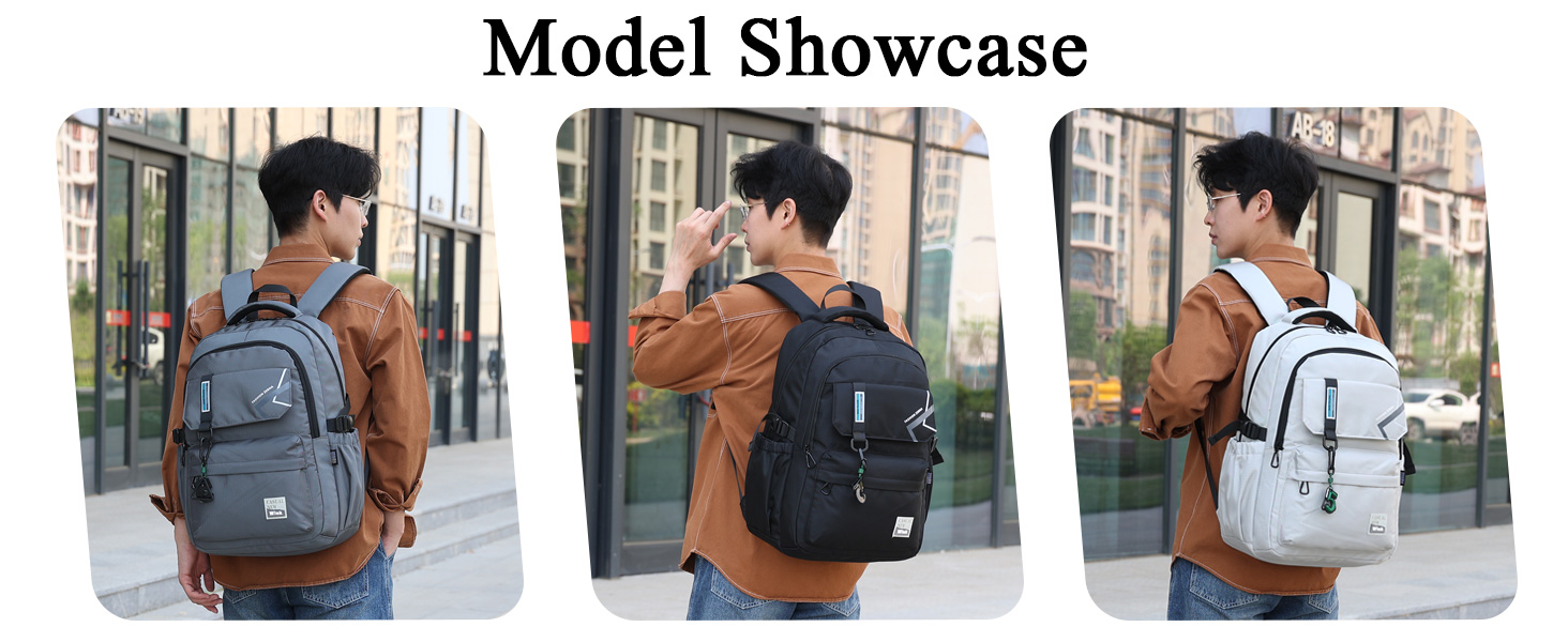 Шкільний рюкзак для підлітків та дітей: 8-14 років, світло-сірий, великий, для школи, буденних потреб