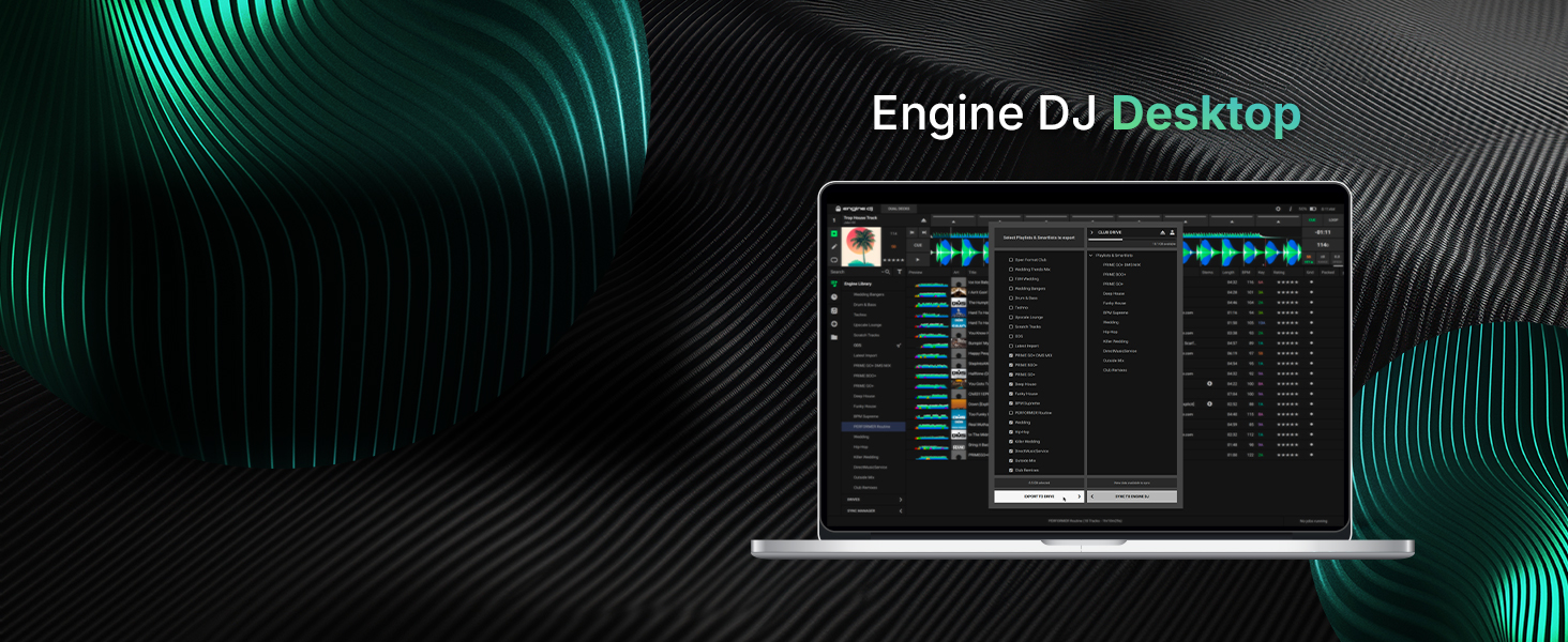 Denon DJ PRIME GO+ - Портативний DJ контролер та мікшер з розділенням STEM, 2 деки, Wi-Fi, Bluetooth, керування світлом, 7