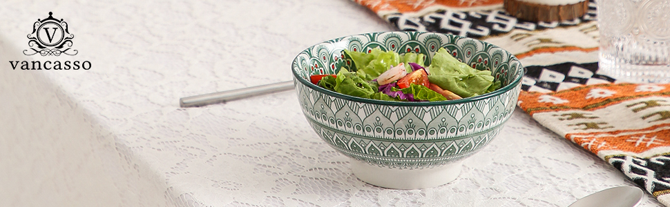 Сервіз столовий порцеляновий Vancasso MANDALA, 16 предметів, для 4 осіб, богемський стиль, ручна робота