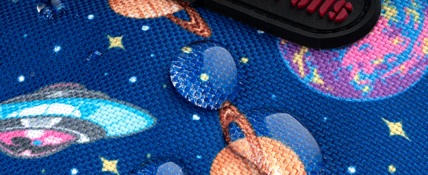 Шлейка для собак середніх порід | Не вбирає вологу | Регульована | З контролем | Легка класична шлейка для собак | Dog Harness - M (Cosmic Bloom, S - виміряйте собаку)