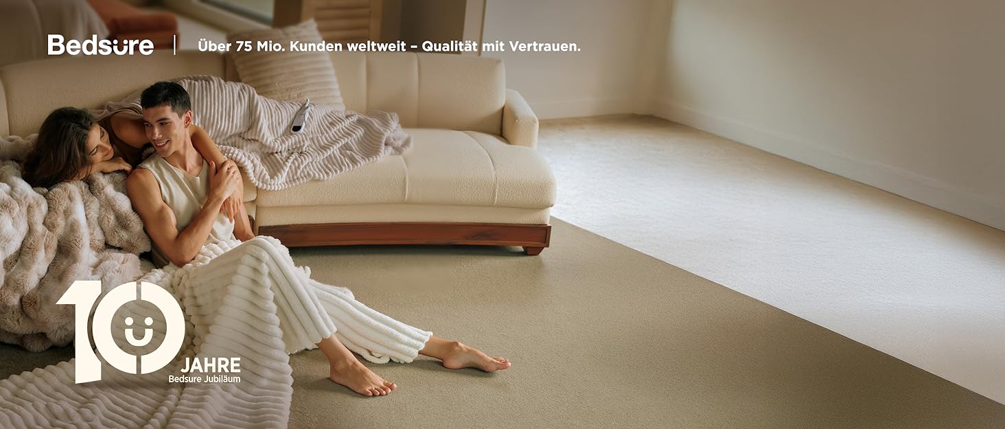 М'яка ковдра BEDSURE з флісу - тепла зимова ковдра, ковдра на диван XXL, велика ковдра для дому та відпочинку 220x240 см, ковдра на диван (Світло-коричневий, 150 x 200 см)