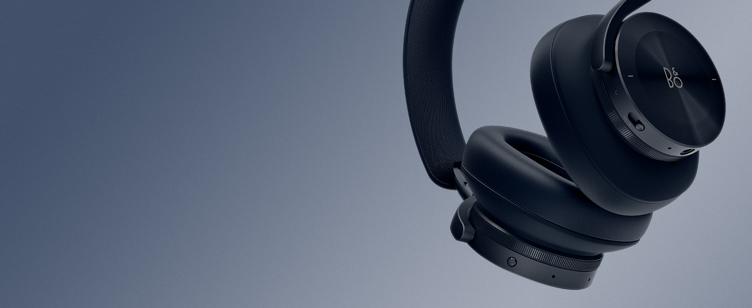 Bang & Olufsen Beoplay H95: Бездротові навушники Bluetooth з активним шумозаглушенням, чорного кольору (Navy). Преміум-класу, до 50 годин роботи, з алюмінієвим кейсом
