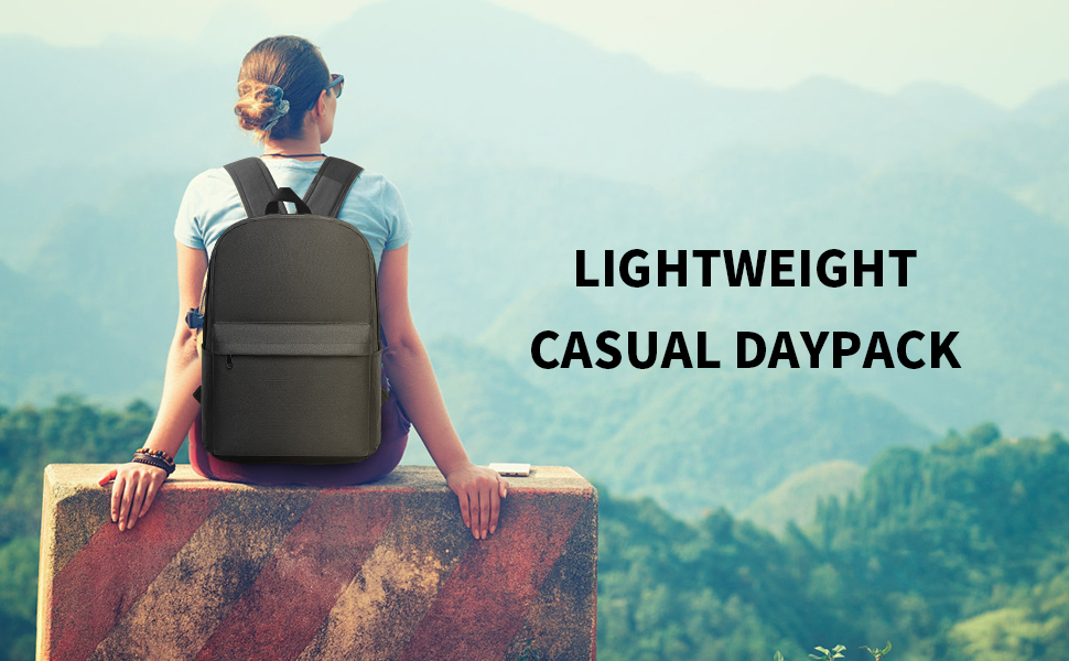 Стильний рюкзак для підлітків та студентів: легкий, водонепроникний, для ноутбука 15.4