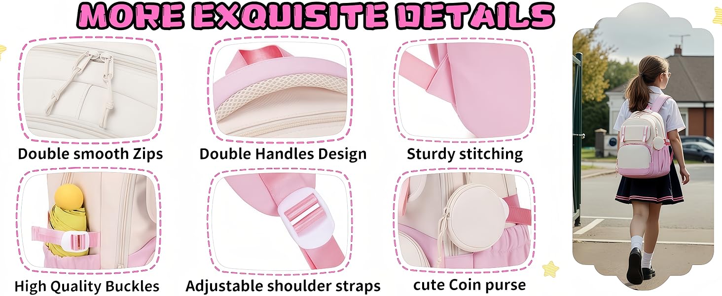 Шкільний рюкзак Aryan для жінок, 17 дюймів, легкий, з відділенням для ноутбука, сумка для жінок, підлітків, дівчаток та хлопців, для подорожей, навчання та роботи (колір: коричневий)