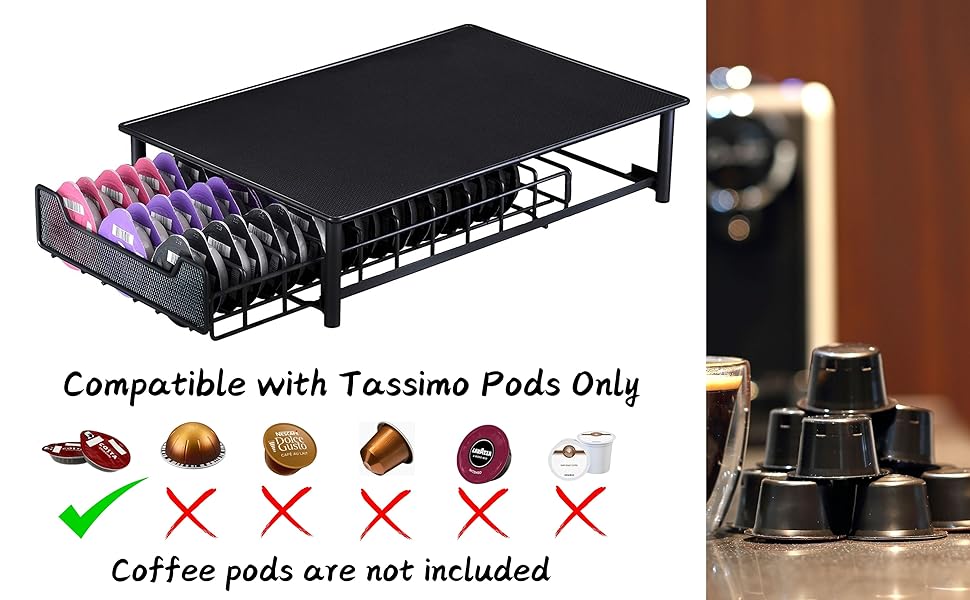 Тримач для капсул кави Tassimo EXZACT (52 шт.), обертається