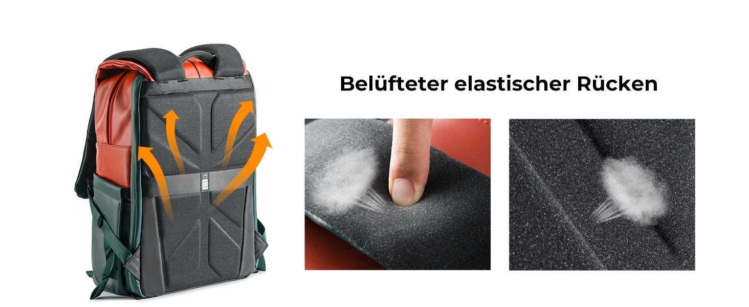 Рюкзак для камери K&F Concept 20L, з відділенням для ноутбука 15.6