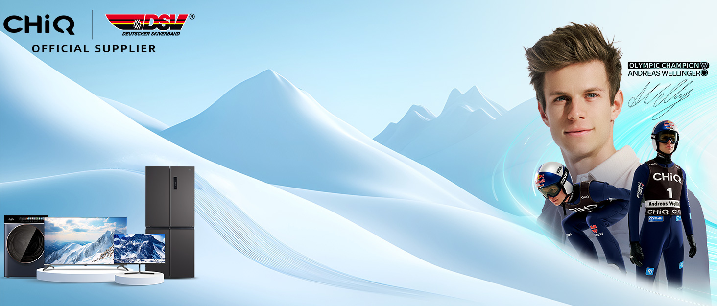 CHIQ Міні-холодильник 46 л, чорний колір, регулювання температури, тихий (39 дБ), для офісу, кемпінгу, спальні, готелю. Змінний бік відкривання дверей. Енергоефективний (80 кВт/год).