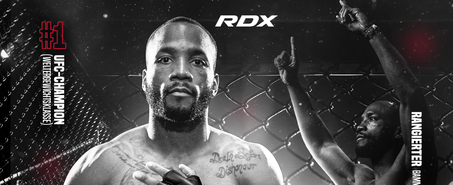 Боксерські рукавички RDX Profi MMA: шкіра Maya Hide, для спарингу, кикбоксингу, муай-тай, чоловічі/жіночі