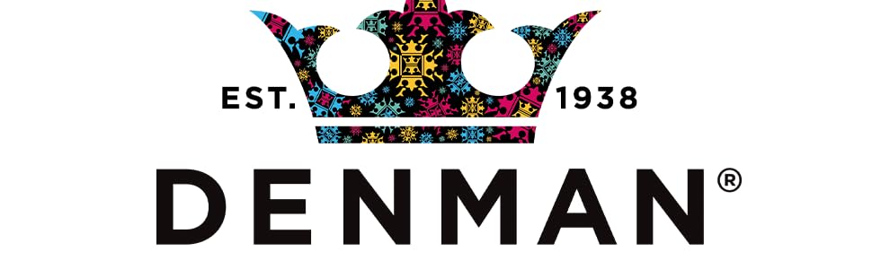 Щітка для кудрявого волосся Denman D3 (African Violett), 7-рядна для укладання, розчісування, формування та визначення локонів – для жінок та чоловіків