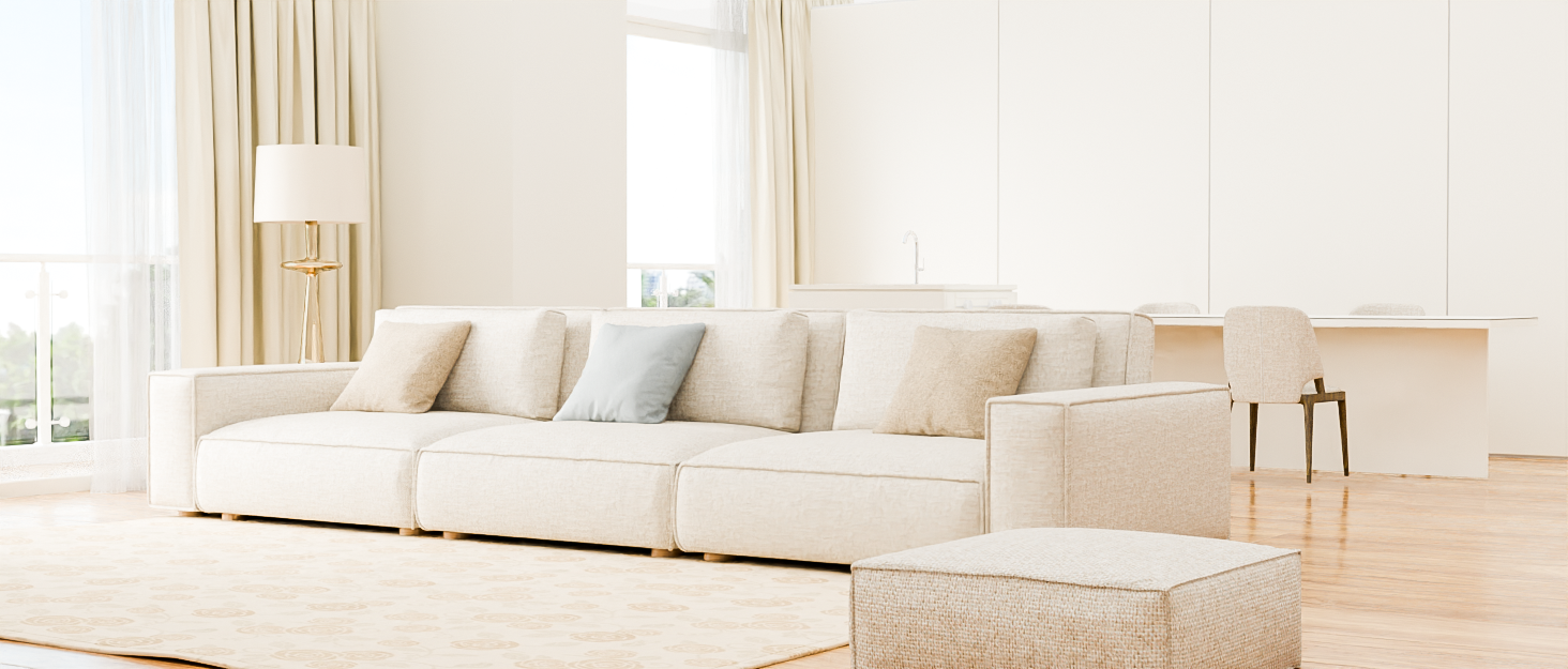 Електричний обігрівач AIRMATE 63см: керамічний, тихий, з термостатом та осциляцією, 3 режими, таймер, 2000W, захист від перегріву, білий