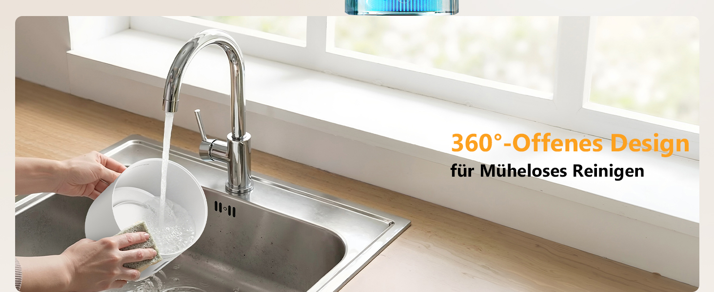 Зволожувач повітря 3L з верхнім заповненням, фільтром, для спальні, до 35 годин, таймер, автовимкнення, тихий (19dB), 5 режимів туману, смарт-зволожувач для спальні, дитячої кімнати, рослин, білий