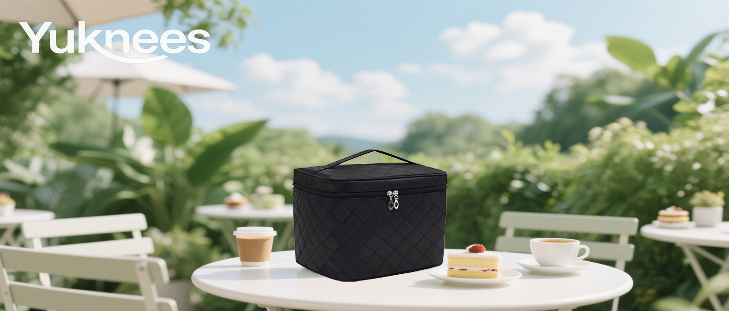 Косметичка для дівчаток, органайзер для макіяжу, сумочка для косметики з відділенням для пензликів, подарунок для жінок та дівчат (рожева)