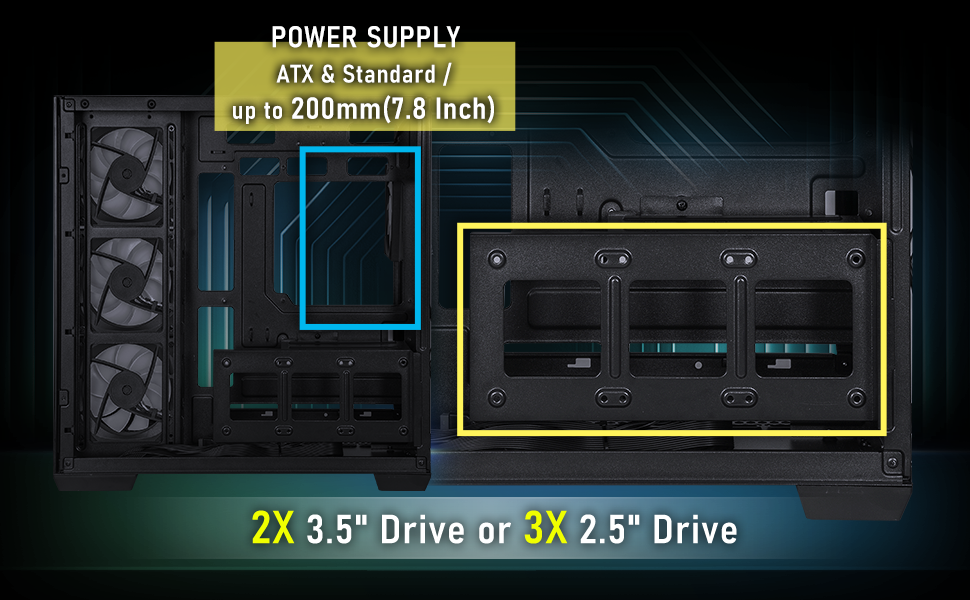 Корпус ПК BitFenix CETO Premium Edition Mid Tower (T10 Black)