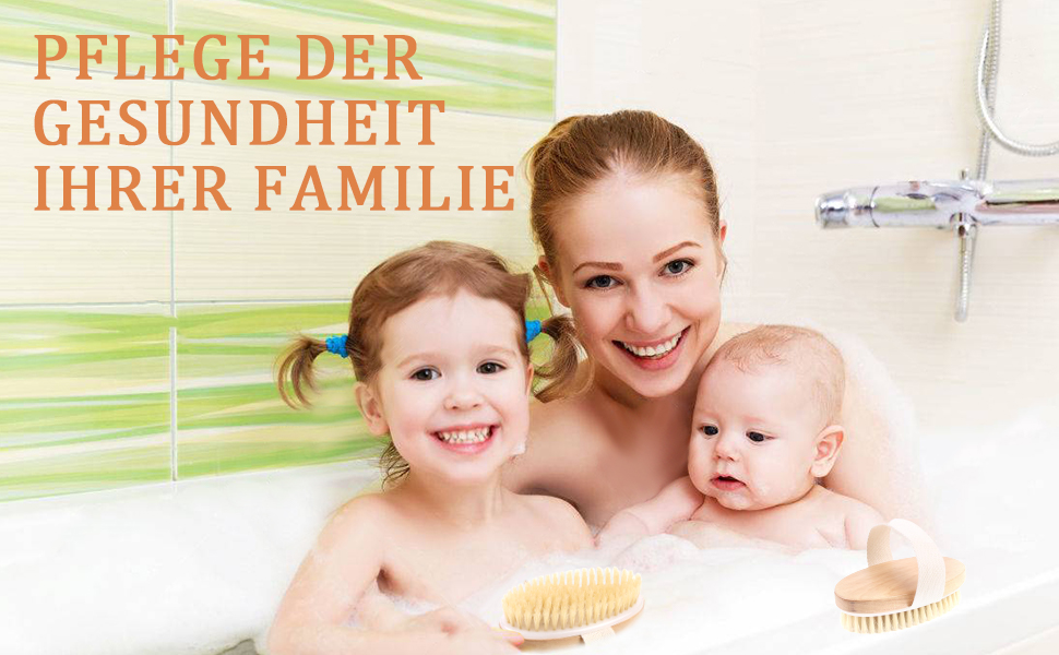 Масажна щітка для спини URAQT з натуральною щетиною, двостороння. Підходить для масажу, пілінгу, покращення кровообігу та боротьби з целюлітом. Без ручки.