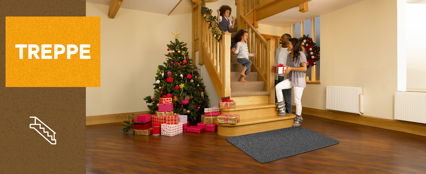 При entryway килимок Mibao 50x80 см, вологопоглинаючий антиковзаючий килим для вхідних дверей, світло-сірий