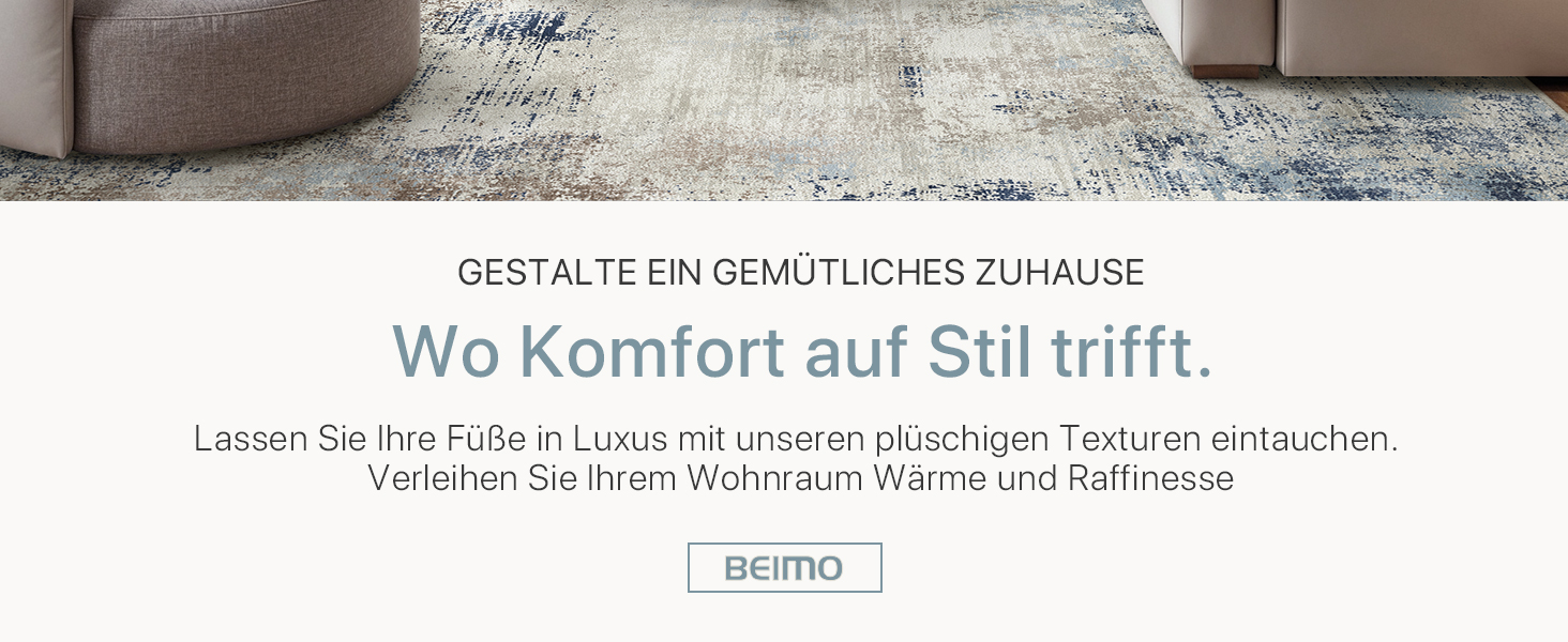 BEIMO Килимок для вітальні, абстрактний дизайн, короткий ворс, 120x170 см, антиковзаючі, для ванної, кухні, коридору, сіро-коричневий