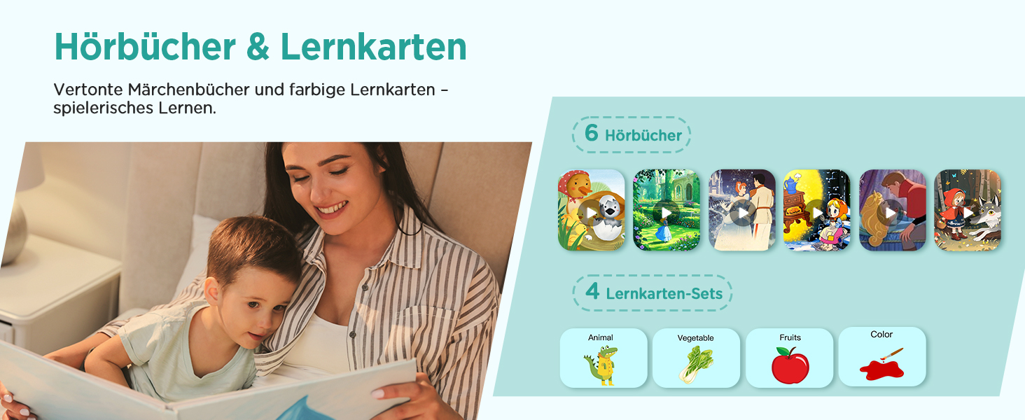 Смарт-годинник RUXINGX для дітей, 1.52″, крокомір, водонепроникний (IP68), з 170+ спортивними режимами, моніторингом серцевого ритму, сном, аудіокнигами, 20 карток для навчання, будильником, чорний