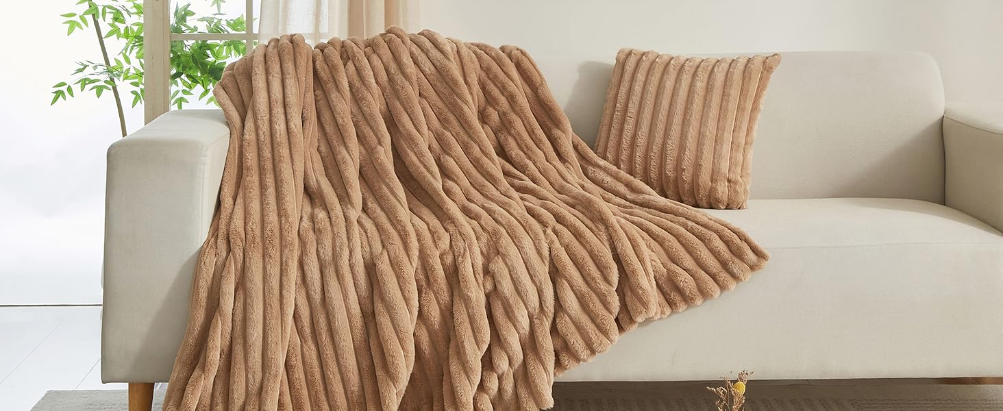 Плед Луофанфей з м'якого плюшу, 180x200 см, салатовий/кремовий, з ефектом 'пухирців', теплий, флісовий, для ліжка, дивану, софи, кімнати, офісу