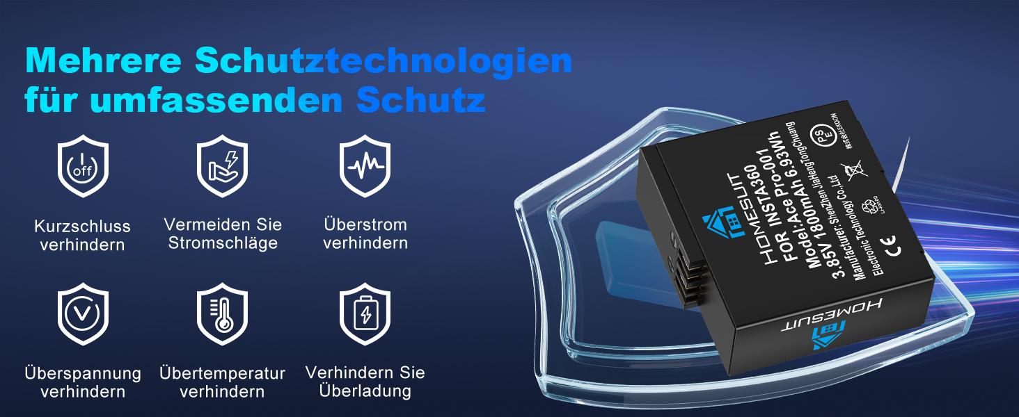 Набір акумуляторів Insta360 X5 Homesuit (3x 2850mAh + Dual-Slot LED зарядний пристрій) + Micro SD картки