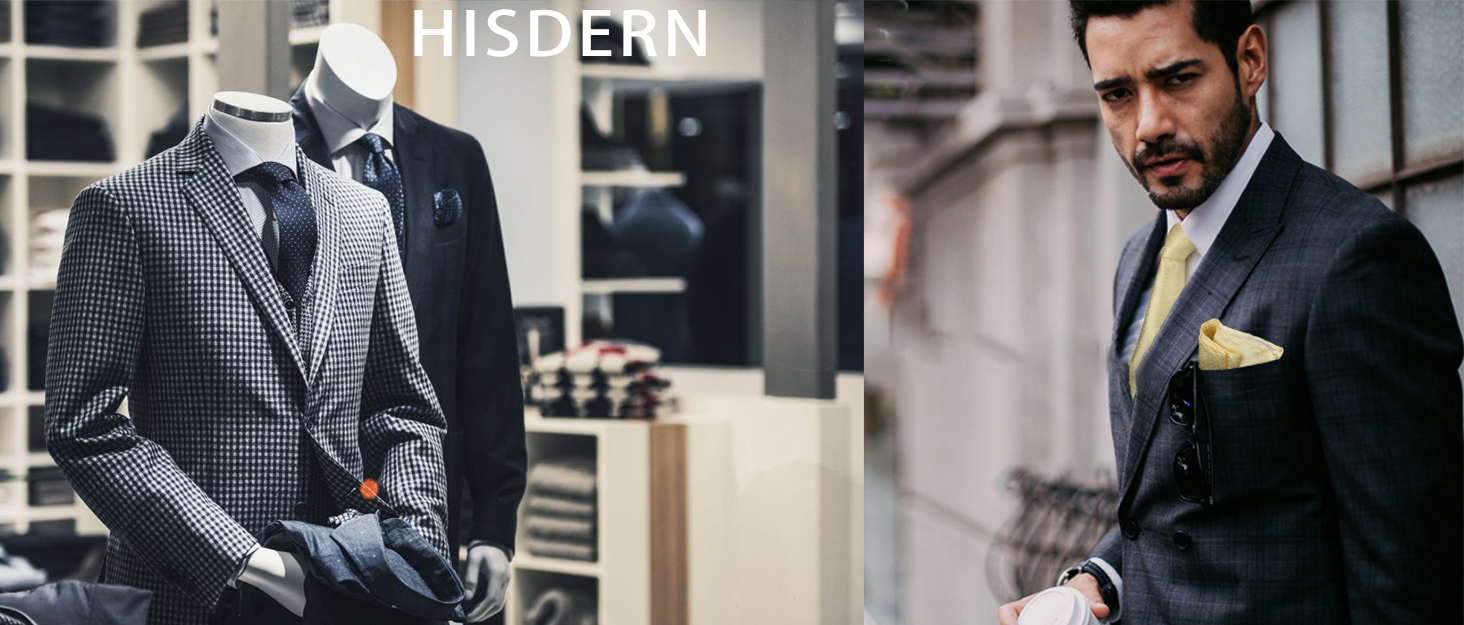 HISDERN Комплект краваток для чоловіків: 3 краватки + 1 нагрудна хустинка. Шовкові краватки, класичний стиль, для весілля та свят.