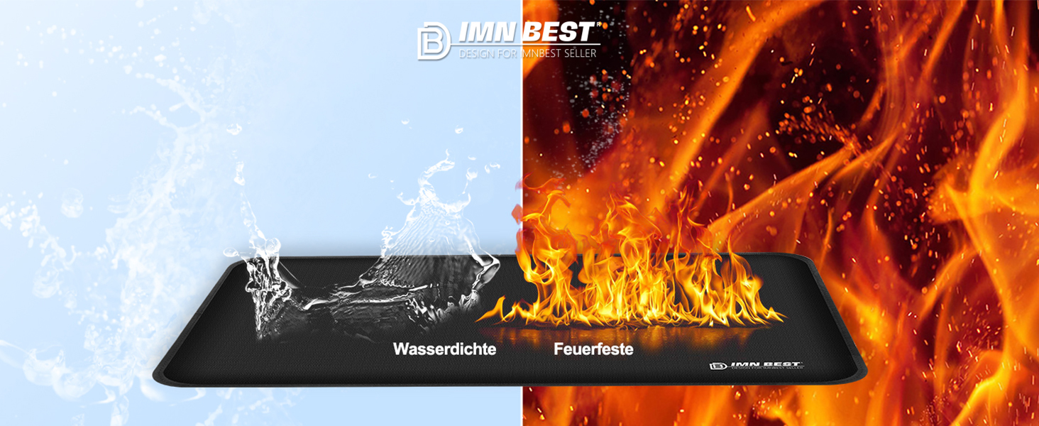 Стійка до вогню килимок для гриля, складана захисна підстилка для BBQ, силіконовий килимок з скловолокна, водонепроникний, 150x100 см
