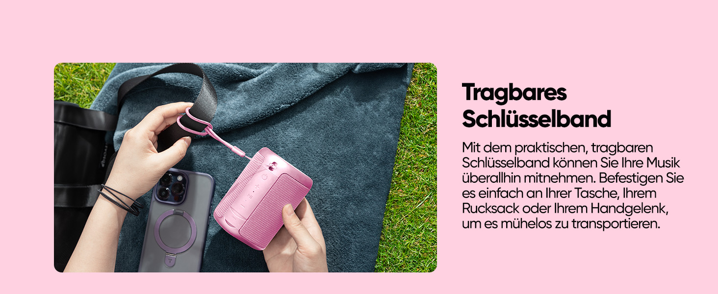 Портативна Bluetooth колонка AY з підсвіткою, IPX5 водостійка, AUX/TF картридер, стерео-паринг, 24 год роботи від акумулятора, для дому та відпочинку на природі (зелена)